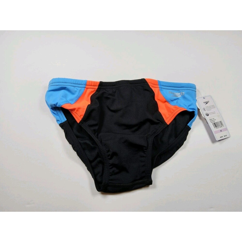 Speedo Eco Endurance Vibe Collection Swim Brief Swimsuit Siren Red Size 32